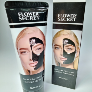 Mascara Facial para limpieza profunda 75g (Flower Secret)