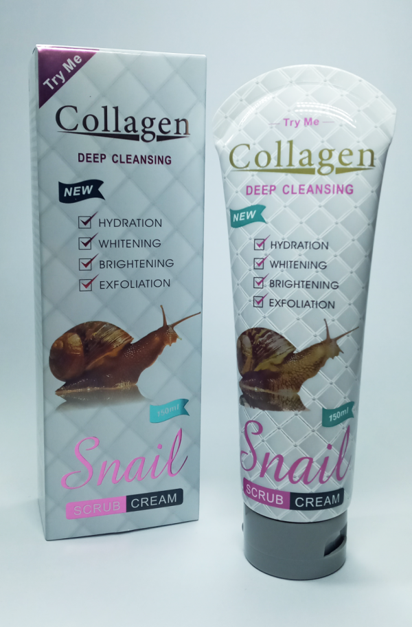 Crema Exfoliante Colageno Caracol  150ml (Pei Mei)