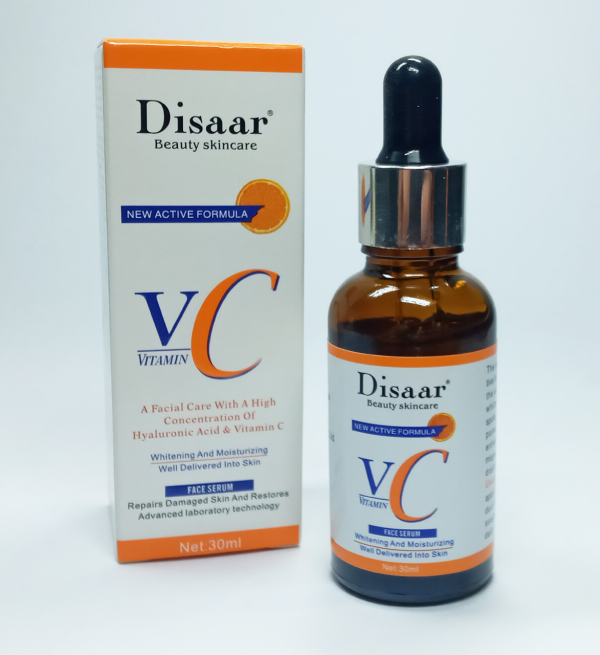 Serum Facial Vitamina C Alto Concentrado Acido Hialuronico 30ml (Disaar)