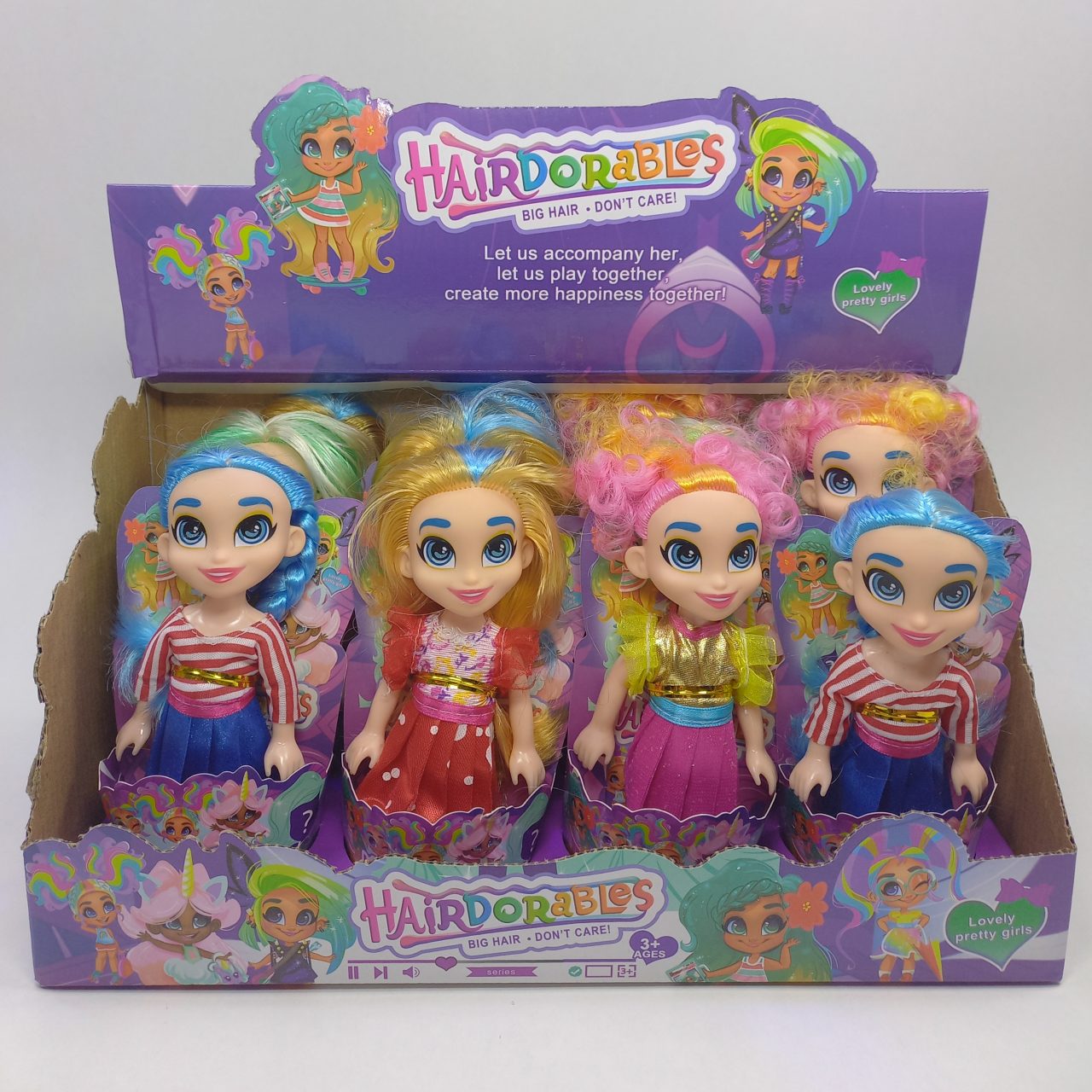 HairDorables Princesa 15 cm