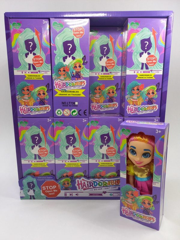 Muñeca HairDorables Sorpresa 15 cm