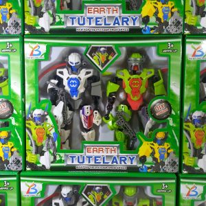 Robot Earth Tutelary Pack 2 Doble Fusión 20 cm
